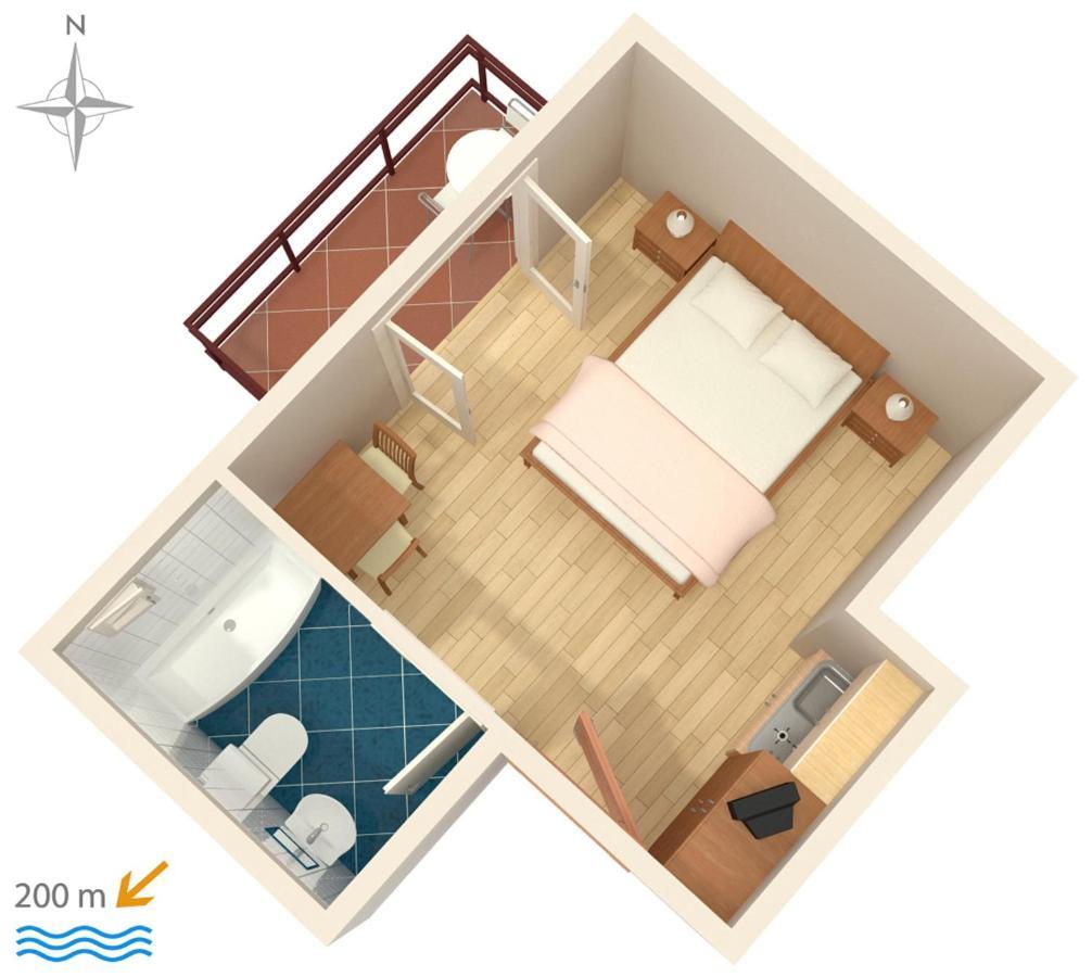 Apartments With A Parking Space Baska Voda, Makarska - 6773 外观 照片