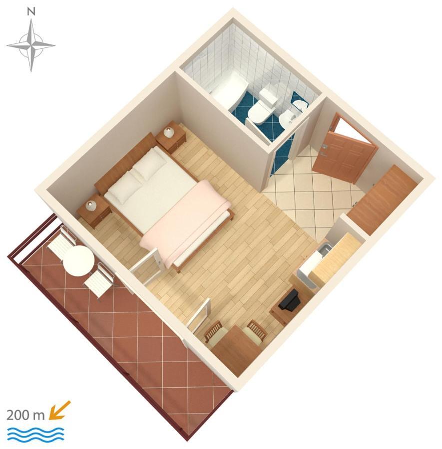 Apartments With A Parking Space Baska Voda, Makarska - 6773 外观 照片